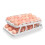 45 Eggs Holder for Fridge, 3 Rows Egg Dispenser,Freshness Ensured with  Recorder,Space-Saving Rolling Eggs Organizer 1