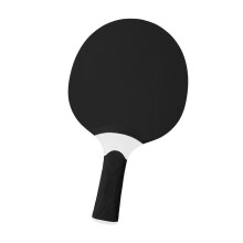 (black) Professional Portable Weather Resistant Ping Pong Table Tennis Paddle