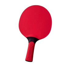 (red) Professional Portable Weather Resistant Ping Pong Table Tennis Paddle