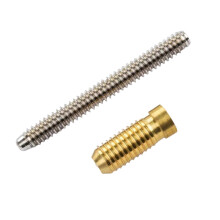 (Style A) Easy Install Stainless Steel Pool Cue Joint Pin Insert Screws Fittings Accessory