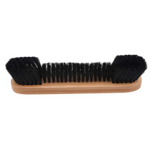 (9 inch straight brus) Wooden Horsehair Billiard Table Brush Rail Pool Table Cleaning Tool Handheld