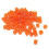 (Orange) 100pcs Orange d6 Polyhedral Dice for Gambling Lovers 1
