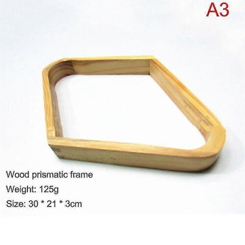 (A3) Durable Resin Pool Billiard Set with Triangle Rack 16 Ball