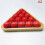 (A2) Durable Resin Pool Billiard Set with Triangle Rack 16 Ball 1