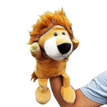 (lion) Toy Kids Gift Animal Hand Puppet Plush Doll Educational
