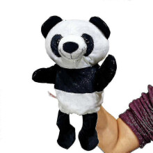 (panda) Toy Kids Gift Animal Hand Puppet Plush Doll Educational