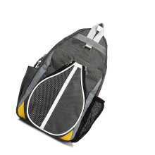 (Light Grey) Compact Sporty Table Tennis Accessories Bag Durable Nylon Outdoor Light Grey