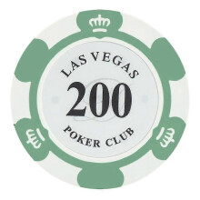 (200 Face Value) Bærbare pokersjetonger med flere valører i Las Vegas-kasino