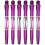 (Purple) Aste metalliche per freccette da esterno, confezione da 6 pezzi 1