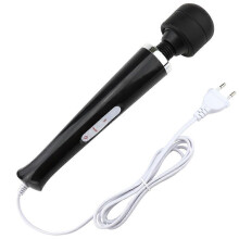 (Black Plug Style) Kraftig elektrisk massasjeapparat med 10 hastigheter for dyp muskelavslapning i rygg og kropp