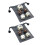 (2 Sets) 1/2/3 Sets 22MM Backgammon Dice Kit Pearlescent Acrylic Doubling Cube Travel Game 1