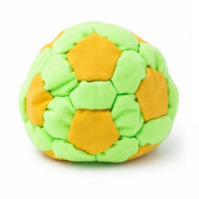 (A) 42 Panel XL Footbag - Hand-Stitched Kick Ball for Beginner Outdoor Family Fun