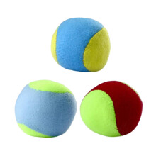 (Mix Color, 3pcs) Palline con chiusura a strappo per bambini, perfette per giocare a casa e al parco.