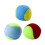 (Mix Color, 3pcs) Hook and Loop Balls for Kids Home & Park Play 1