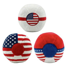 (Mix Color) Soft Patriotic Kick Toy