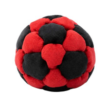 (Red) Juggling Footbag Ball - Soft Plush Cotton - for Children Girls