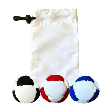 (7) 8 Panel Soft Footbag Kickball Juggling Ball Indoor Outdoor Fitness Training Multicolor