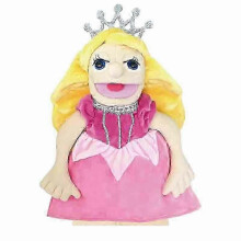 (Princess) Mjuk plyschhanddocka Rolig karaktärsleksak Professionell docka 50% rabatt
