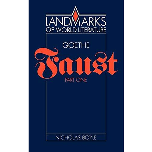 Goethe Faust Part One by Nicholas Boyle Paperback Book