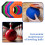 (Orange) Bowling Sanding Pad Holder with Suction Cup Base for Ball Maintenance 5