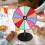 (Model A) Tabletop Prize Wheel Turntable for Party Carnivals Tradeshow Multicolor 4