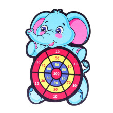 (Elephant) Cute Cartoon Safety Dart Board Set for Party Games