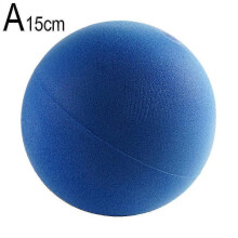 (Blue no.2) Pallone da basket silenzioso per allenamento indoor in schiuma ad alta densità non rivestito - SÌ
