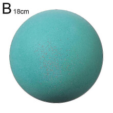 (Green no.3) Silent Basketball Indoor Training Foam Ball Uncoated High-Density - JA