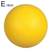 (Yellow no.3) Ballon de basketball silencieux en mousse haute densité non revêtu pour entraînement en salle - OUI