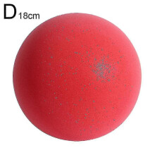 (Red no.3) Ballon de basketball silencieux en mousse haute densité non revêtu pour entraînement en salle - OUI