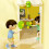 (Rabbit Style) Tavolo da ping pong da interno, portatile, per allenamento individuale e per bambini. 4