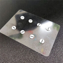 1 Piece Glass Mouse Skates Feet Pads Universal Small Round Dots Sticker DIY Mice Pad for Esports Gaming Mouse Color: A
