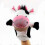 (Zebra) Hand Puppet Plush Animals Lion Elephant Dinosaur Monkey Baby Gift 24cm 2