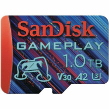 SanDisk GamePlay 1 TB UHS-I (U3) V30 microSDXC - 190 MB/s Read - 130 MB/s Write