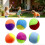 (Mix Color, 3pcs) Hook and Loop Balls for Kids Home & Park Play 3