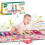 (3) Tappeto da gioco interattivo con pianoforte simulato per bambini, 28 suoni. 4