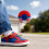 (Red) Soft Patriotic Kick Toy 2