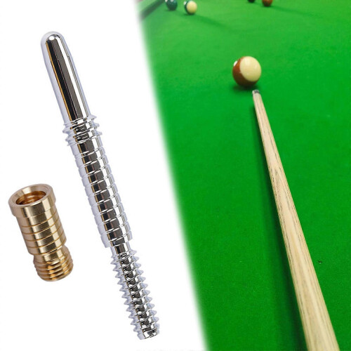 (Style A) Easy Install Stainless Steel Pool Cue Joint Pin Insert Screws Fittings Accessory 1