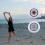 (Black) Professional Sports Flying Disc Beach Toy 2