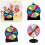 (Model A) Tabletop Prize Wheel Turntable for Party Carnivals Tradeshow Multicolor 2