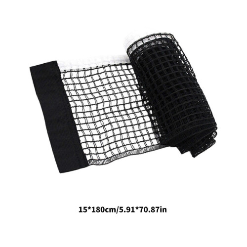 (Green four pack edge) Adjustable Foldable Ping Pong Net Quick Install for All Tables Outdoor Multicolor 2