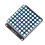 8X8 LED Matrix Module HT16K33 I2C Interface LED Dot Matrix Module Support Expansion Connection LED Electronic Screen C 2