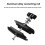 Motorcycle Bike Action Camera Mount Kit for  X4  Double  Powerful Clamp Handlebar Bracket 2