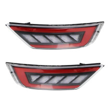 2 Peças de Luz Refletora de LED para para-Choque Traseiro para  Focus 2 MK2 Hatchback Ecosport Escape  2009-2020, Luz de Sinalização Traseira