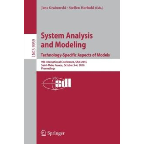 System Analysis and Modeling. TechnologySpecific Aspects of Models 9th