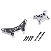 RC-Car-Upgrade-Kit für Stoßdämpferhalterungen Vorne und Hinten für MJX 1/14 14301 14302 14303 14304 RC-Car-Zubehör, Silber