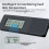 M.2 Hard Drive Box NGFF  Protocol SSD Enclosure 5Gbps USB3.2 Intelligent Digital Display M.2 SSD Case 4