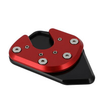 Placa de Suporte para Descanso Lateral de Motocicleta para NC750X 2017-2020, Vermelha