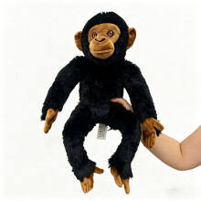 Realistisches Schimpansen-Plüschtier, Treffen Sie Punch Monkey Plüsch Weiche Stofftierpuppe, Niedliches lebensechtes