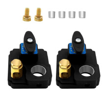 2pcs Car Battery Disconnect 12V 24V, Boat Marine Battery Cut Off Shut Off Kill Quick Disconnect Switches